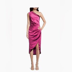Elliat Cassini One Shoulder Dress